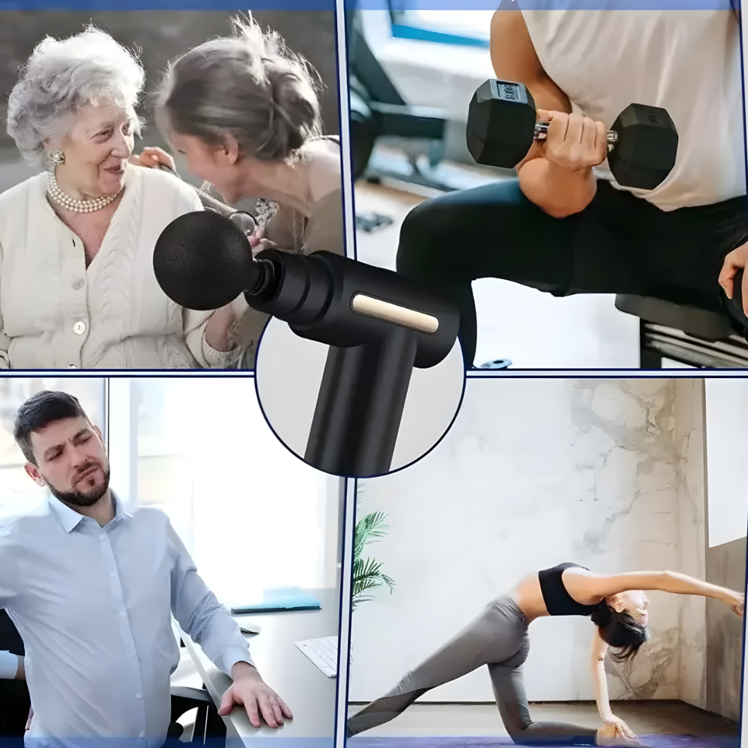 Pistolet de massage professionnel - Relax Pro - Physiothérapie de massage myofascial relaxant
