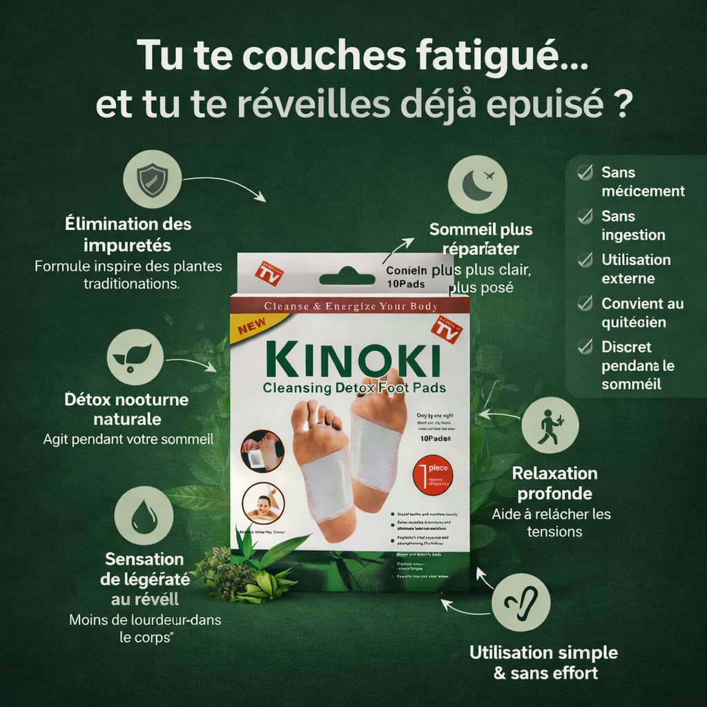 Purifie ton corps. Éliminez Toxines & Douleurs Pendant Votre Sommeil